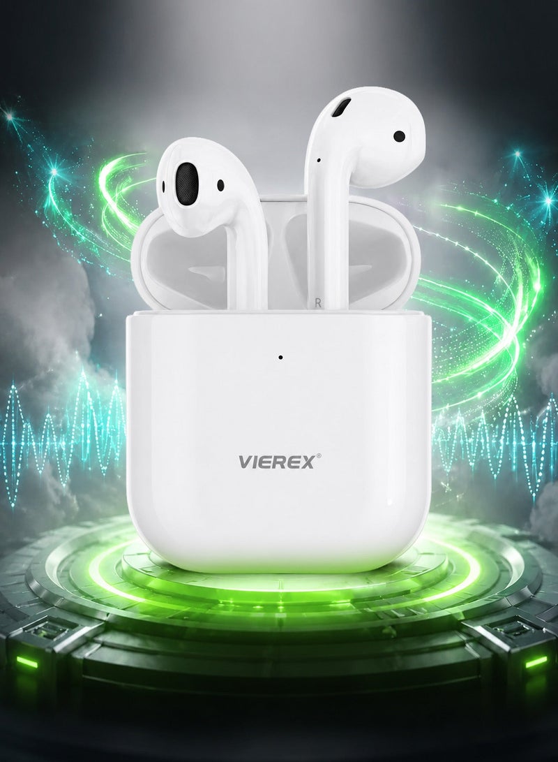 Vierex VE-F2 TWS Wireless Earphones | High-Fidelity Spatial Audio - Image 2