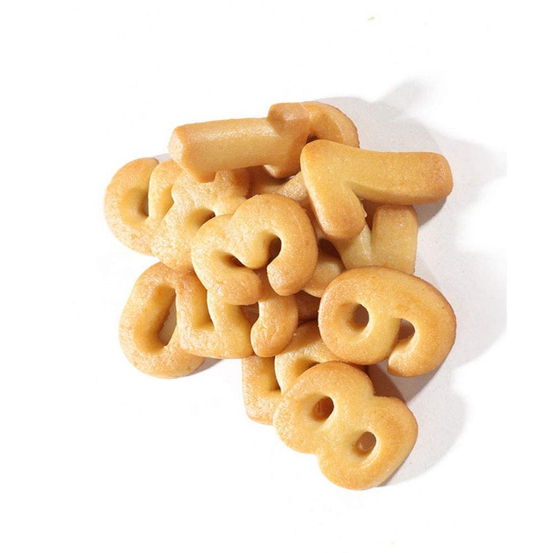 HUA Numbers Cookie Cutters 2 Inches 9pcs Jelly Fondant Cutter set  Stainless Steel  Large Number cutter for Fondant Biscuit  Cake  Fruit  Vegetables  or Dough Stainless Steel (2'' Number cutter) - Image 4