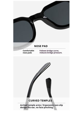Classic PC Polarized Sunglasses Square Frame Men and Women Sunglasses Outdoor Driving Trendy Sunglasses For - view 5