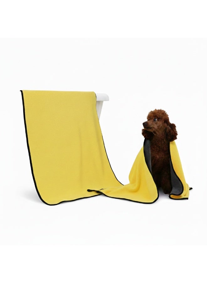EPET Quick Dry Pet Towel for Dogs & Cats Bath & Grooming Towel for Fast Drying & Comfort 100x50cm - Image 1