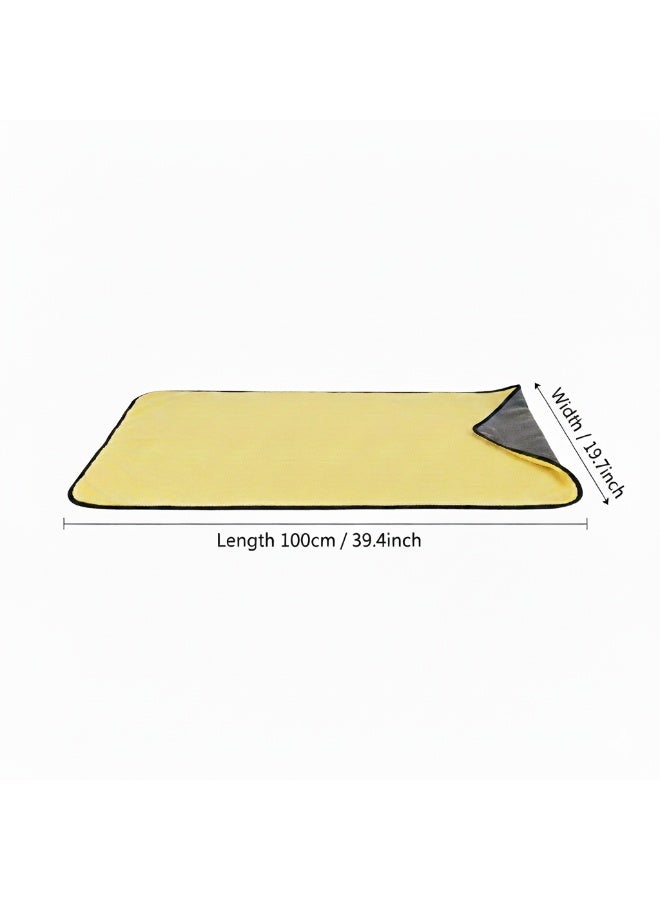 EPET Quick Dry Pet Towel for Dogs & Cats Bath & Grooming Towel for Fast Drying & Comfort 100x50cm - Image 2