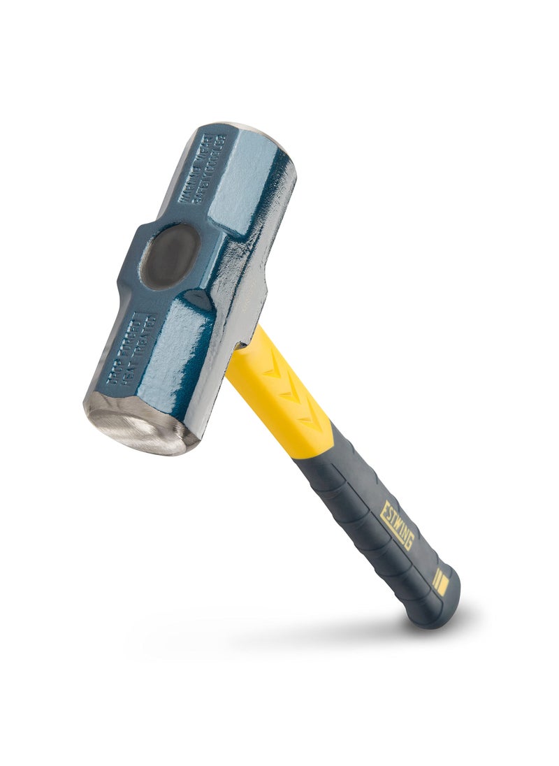 Estwing ESTWING Sure Strike Engineer's Hammer - 64 oz Sledge with Fiberglass Handle & No-Slip Cushion Grip - MRF64E  - Image 1