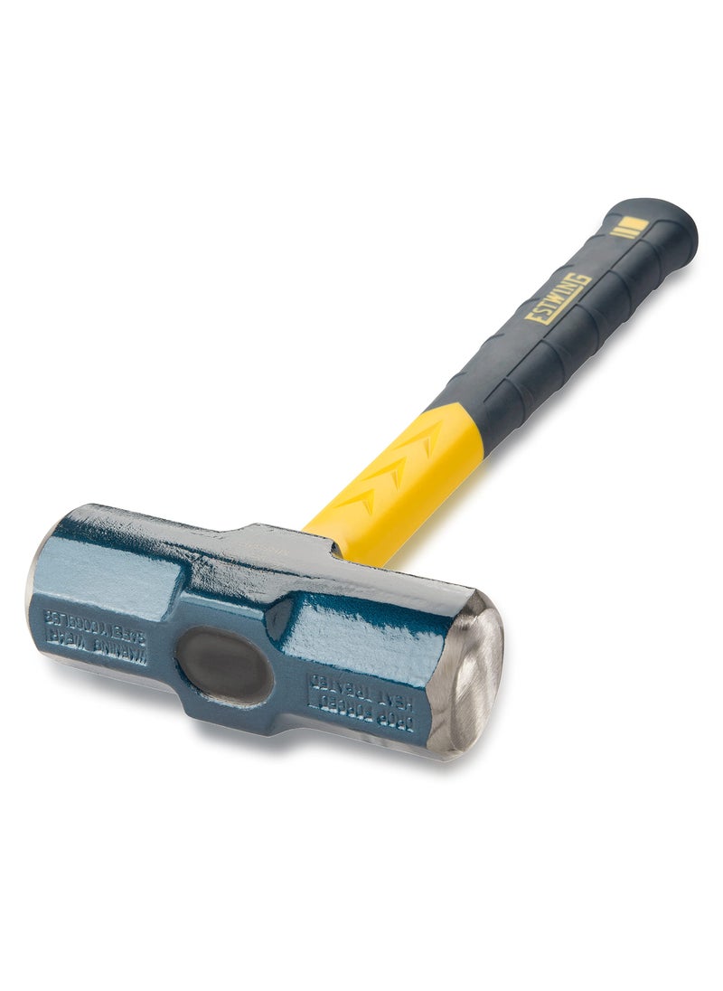 Estwing ESTWING Sure Strike Engineer's Hammer - 64 oz Sledge with Fiberglass Handle & No-Slip Cushion Grip - MRF64E  - Image 2