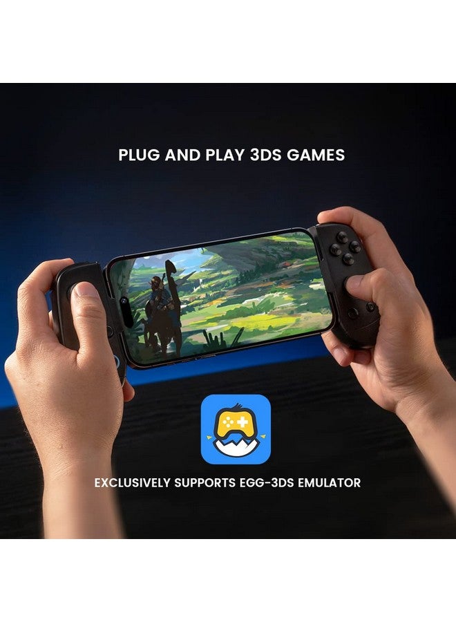LEADJOY M1B Mobile Game Controller For Iphone (Lightning) Play Xbox, Geforcenow, Genshin Impact, Diablo Immortal, Call Of Duty, Apex Passthrough Charging Ultra Low Latency  - Image 5