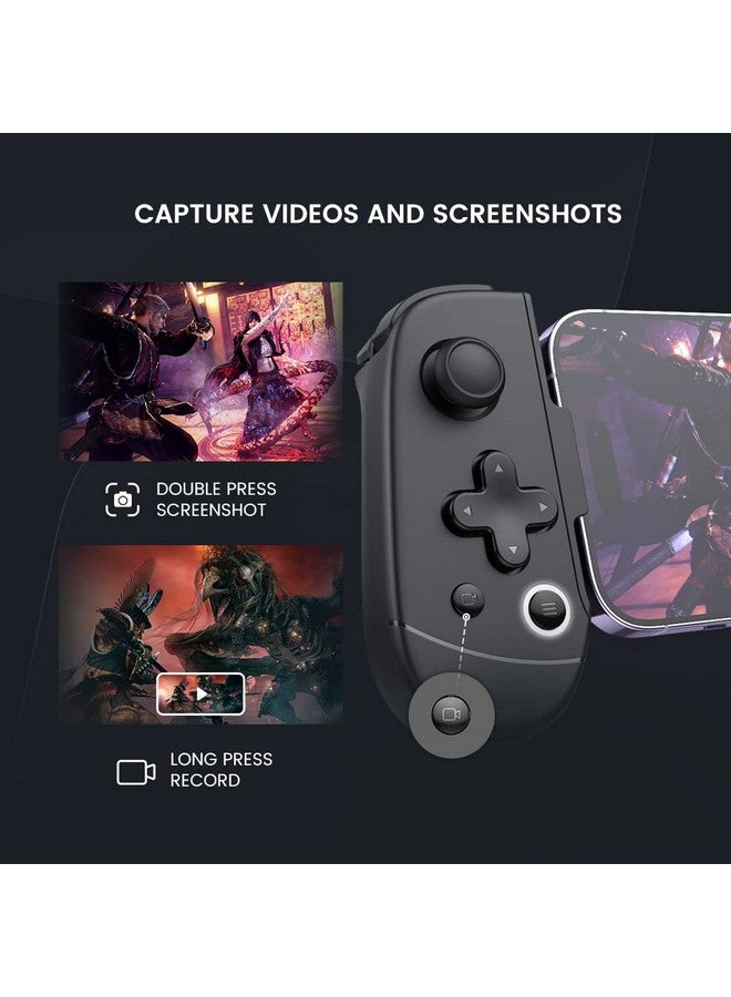 LEADJOY M1B Mobile Game Controller For Iphone (Lightning) Play Xbox, Geforcenow, Genshin Impact, Diablo Immortal, Call Of Duty, Apex Passthrough Charging Ultra Low Latency  - Image 3