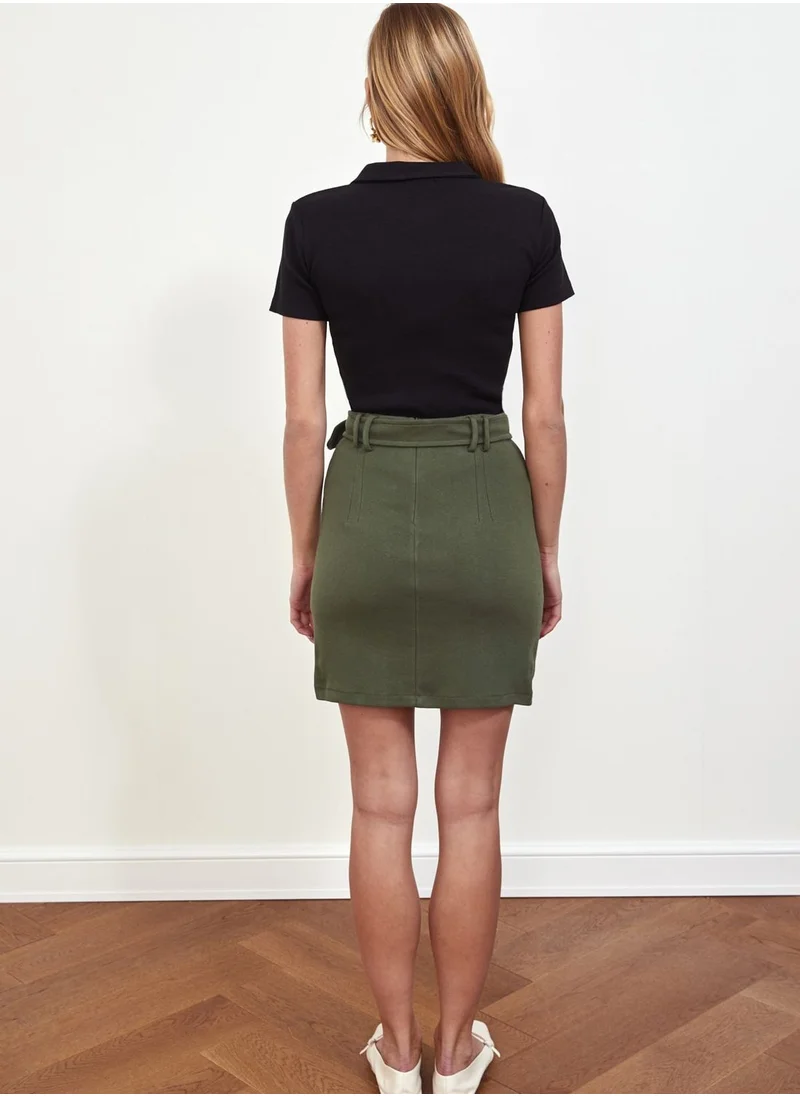 trendyol High Waist Mini Skirt