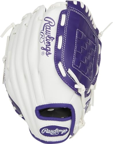Rawlings | Players Series Youth 10-INCH Baseball Glove | LHT | Purple - Image 4