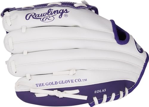 Rawlings | Players Series Youth 10-INCH Baseball Glove | LHT | Purple - Image 5