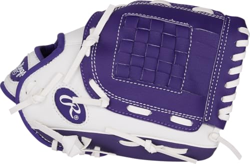 Rawlings | Players Series Youth 10-INCH Baseball Glove | LHT | Purple - Image 2