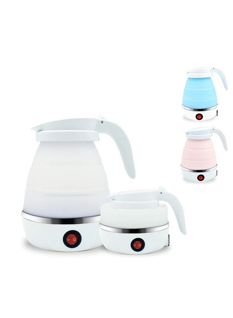 ELTRAZONE Travel Foldable Silicone Mini Electric Kettle Expandable Storage Convenient Convenient and Folding for Travel – Food Grade Silicone (PINK) - Image 3