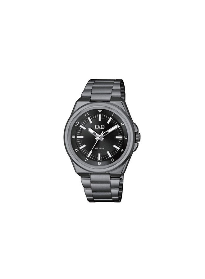 كيو آند كيو ساعة يد من ستانلس ستيل بعقارب QZ68J402Y - Image 1