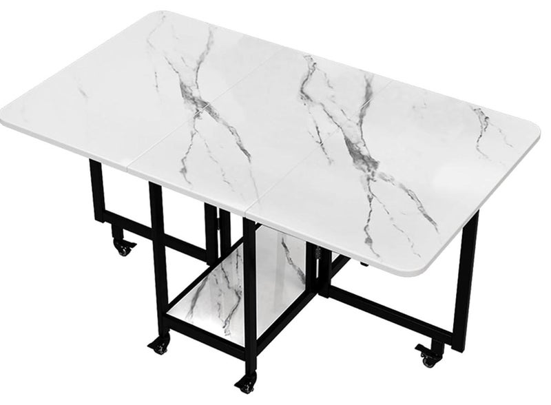 إيباسكت ترابيزة ضيافة قابلة للطى  مقاس 120سم *80سم (قد يختلف اللون) - Image 1