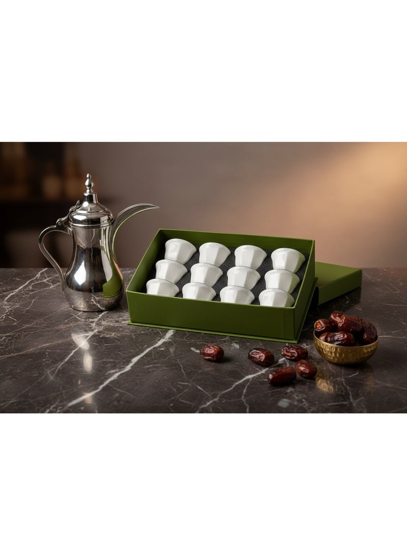 AKDC ANGELA 12PCS 100ML CAWA CUP SET GL282 - Image 4