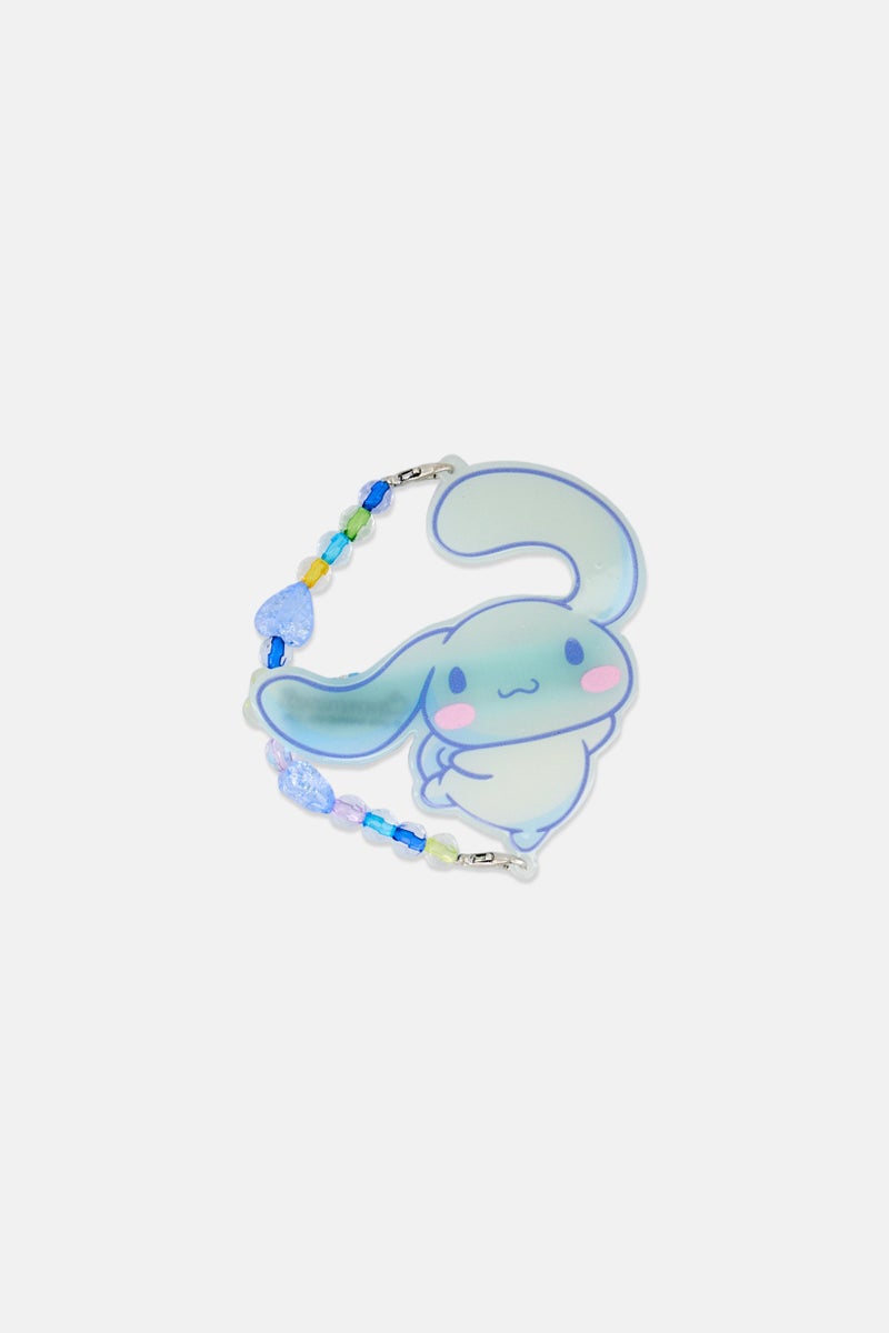 Cinnamoroll Kids Girl Hair Clip With Charm, Light Blue - Image 2