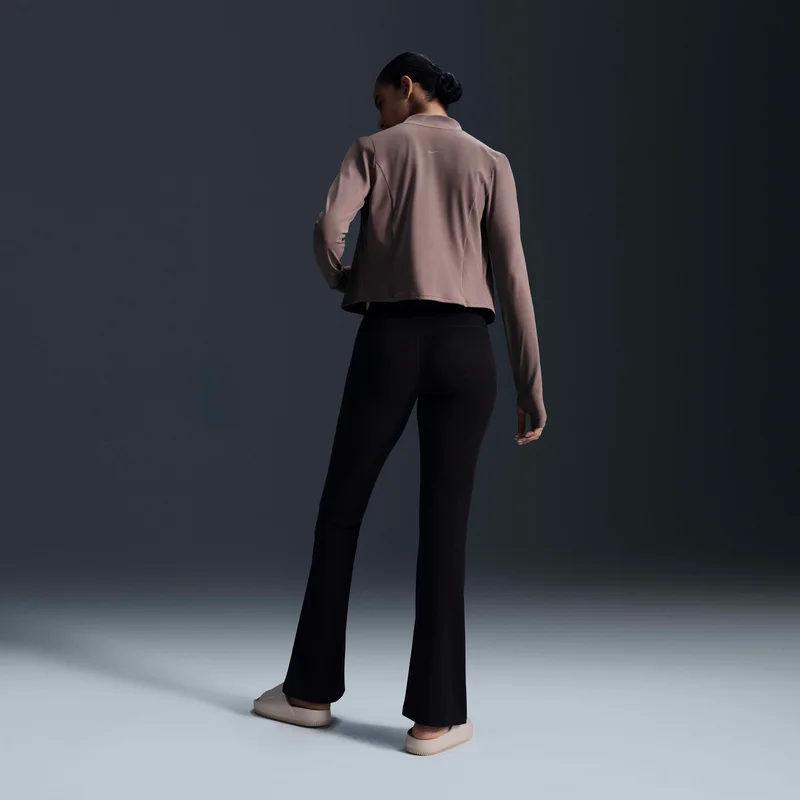 Nike Black Women's Zenvy Flared Leggings for Women | Best Price UAE
