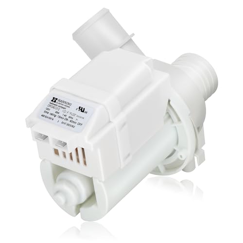 Knocokie DP040-012 4681EA1007A Drain Pump (OEM) Compatible with LG, Kenmore Washer Drain Pump, Replace 5859EA1004F 5859EA1004P 5859EA1004G WH23X10020, Fits for WT1101CW WT1201CV WT1501CW 79631513210 - Image 1