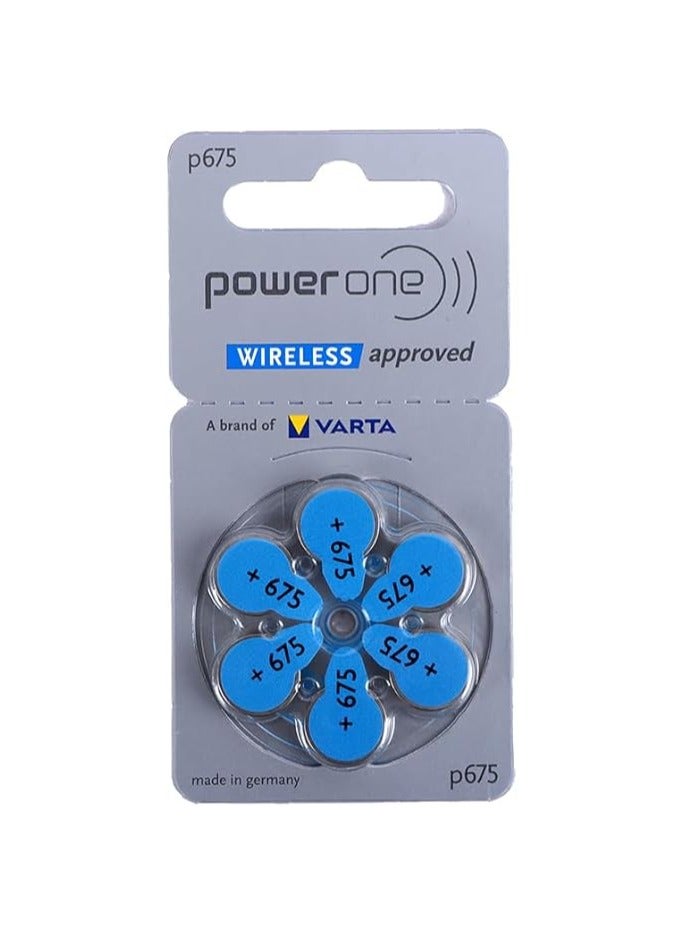 Peak Hearing Aid 6 Batteries - Size 675