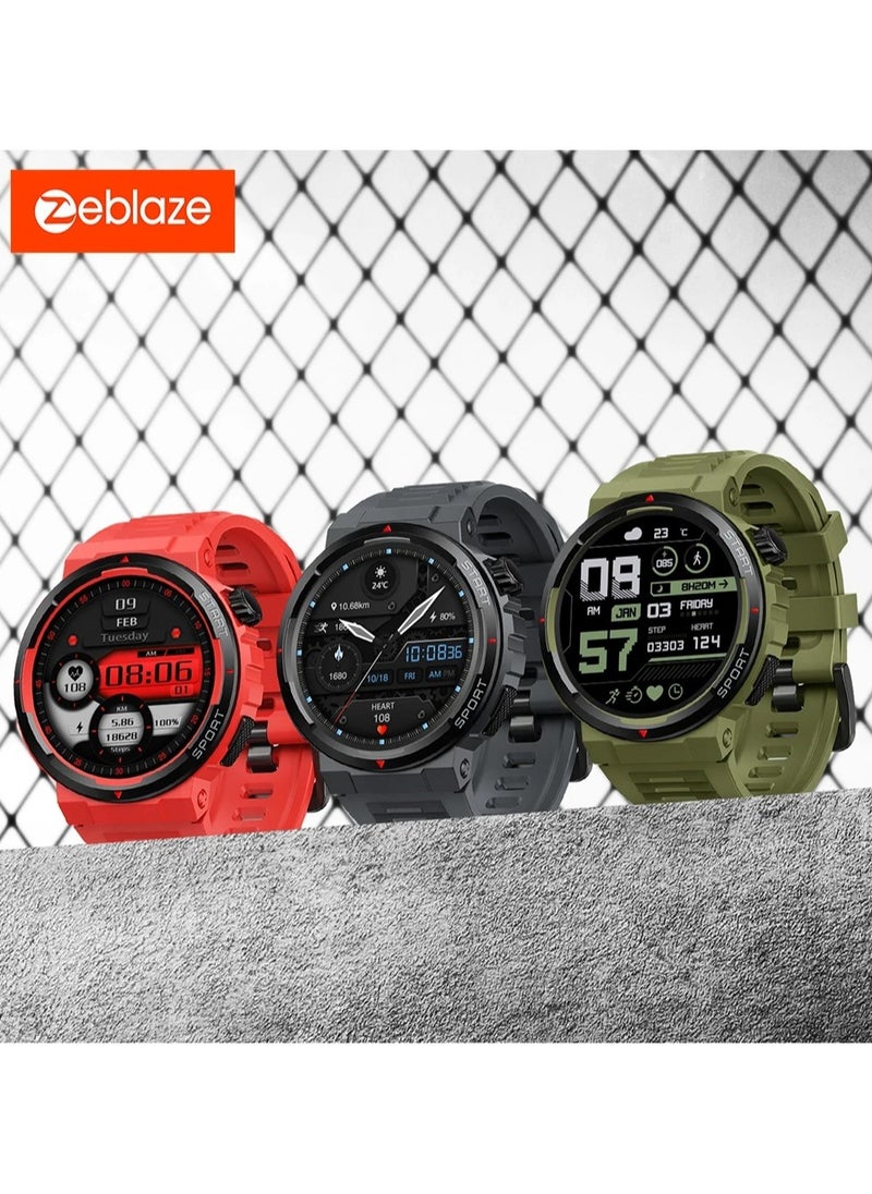 Zeblaze - New Zeblaze Ares 3 Plus 1.43 HD AMOLED Display Voice Calling Smartwatch New 3D Interactive Health Fitness Tracking Smart Watch - Image 1