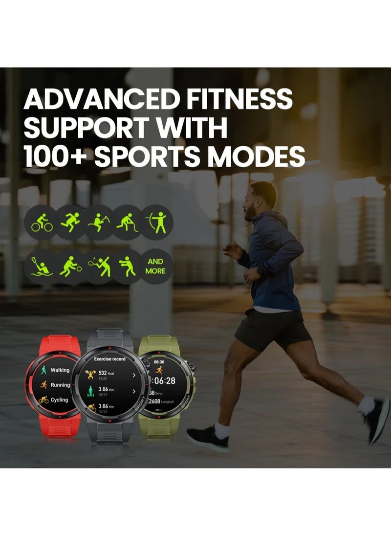 Zeblaze - New Zeblaze Ares 3 Plus 1.43 HD AMOLED Display Voice Calling Smartwatch New 3D Interactive Health Fitness Tracking Smart Watch - Image 1