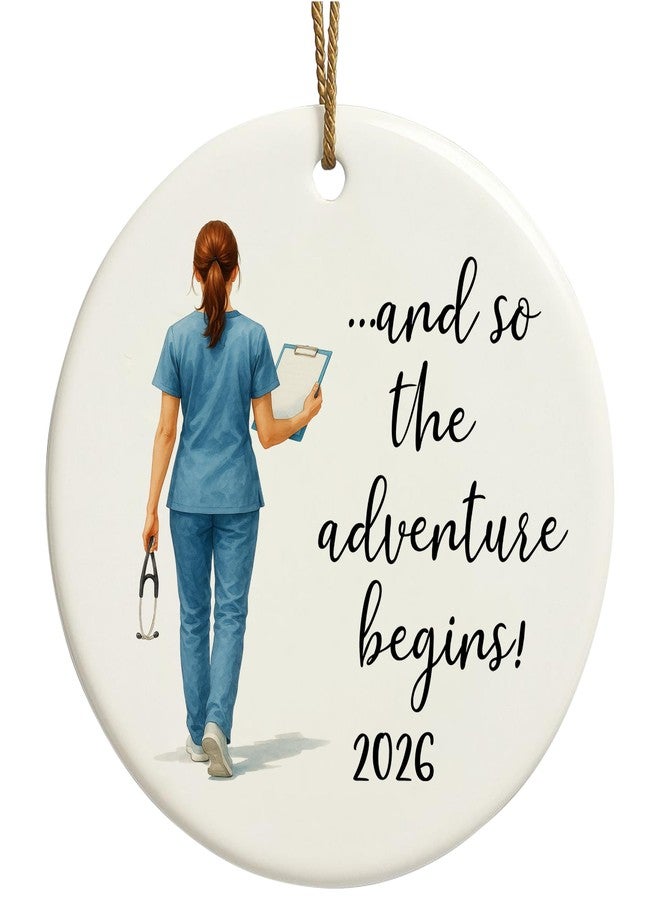 AMAQUANG Nursing 2026 Graduation Gift, Nurse Ornament, Nursing Ornament, Nurse Gifts for Women, Nurses Graduation Gifts, Nurse Appreciation Gifts for Women, New Nurse Gift, Gifts for New Nurses - Image 1