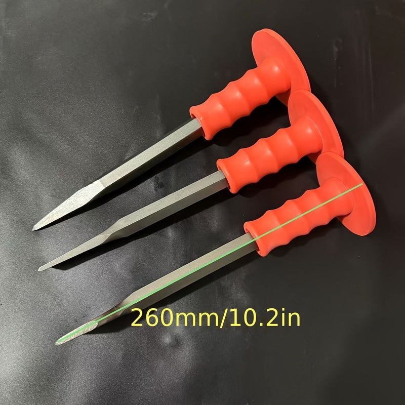 High Temperature Forged Hand Chisel 17mm For Concrete Work And Wire Grooving Essential Tool - Image 4