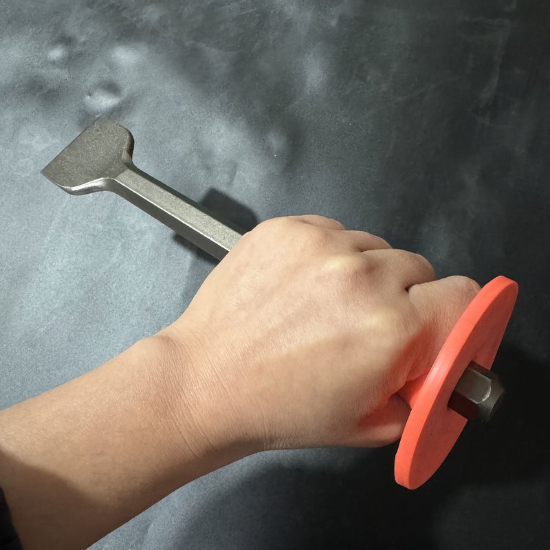 High Temperature Forged Hand Chisel 17mm For Concrete Work And Wire Grooving Essential Tool - Image 3
