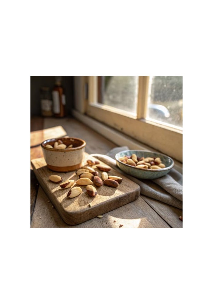 Nature's Eats Natures Eats Raw Brazil Nuts  Whole Unsalted Superfood Snack from Brazil  Heart Healthy Keto Vegan  High in Selenium and Protein  Perfect for Baking Trail Mix or Snacking 8 oz - Image 5