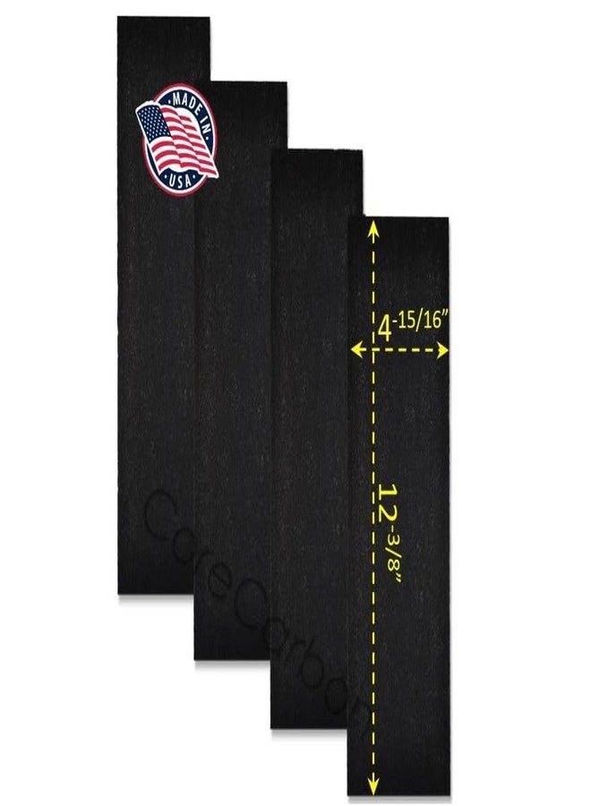 CoreCarbon 4-Pack Exact Fitment Carbon Pre-Filter Designed to Fit Honeywell Compact AirGenius 4 Air Purifier Models HFD280, HFD280B - Image 1