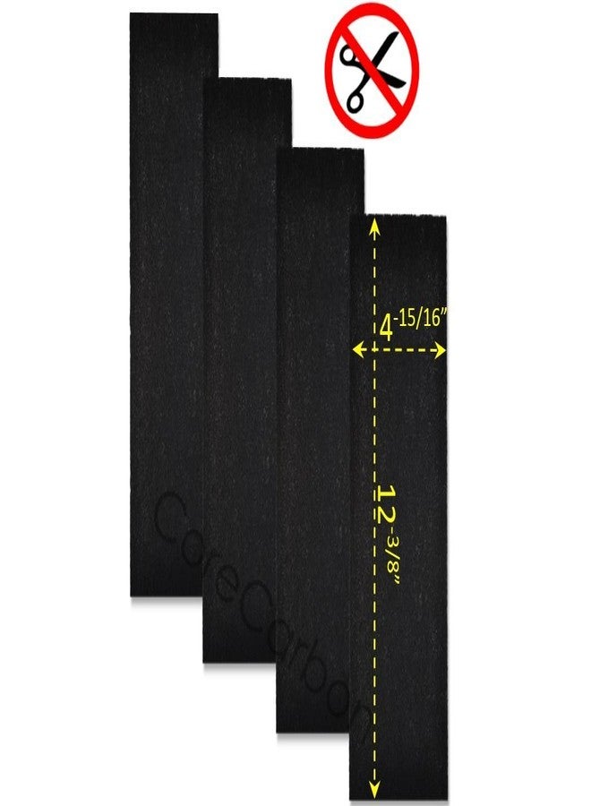 CoreCarbon 4-Pack Exact Fitment Carbon Pre-Filter Designed to Fit Honeywell Compact AirGenius 4 Air Purifier Models HFD280, HFD280B - Image 2