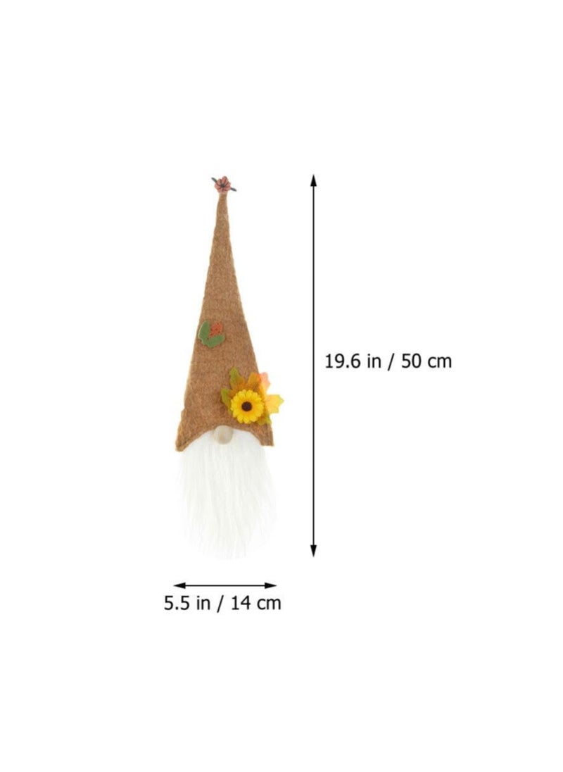 SYOSI 3pcs Gnome  Wine Bottle Covers  Gnome Bottles Cover Gnomes Plush Wine Bottle Decorations for  Festival Party Holiday  - Image 5