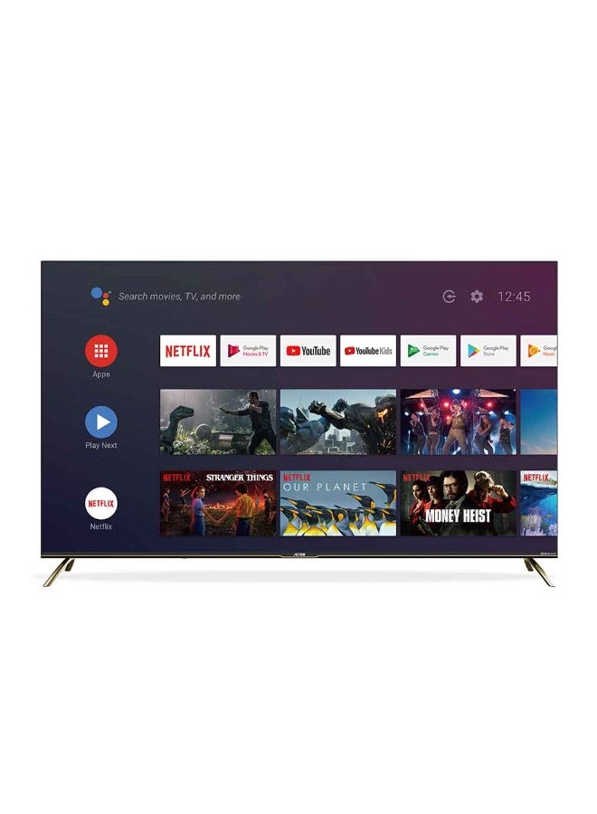 Arrow ARQ 65 Inch QLED 4K Smart TV RO-65LCQ – Android 9, HDR10+, Dolby Vision, HLG, Frameless Design, Wi-Fi & Chromecast, Google Assistant, Ultra HD 3840×2160 - Image 4