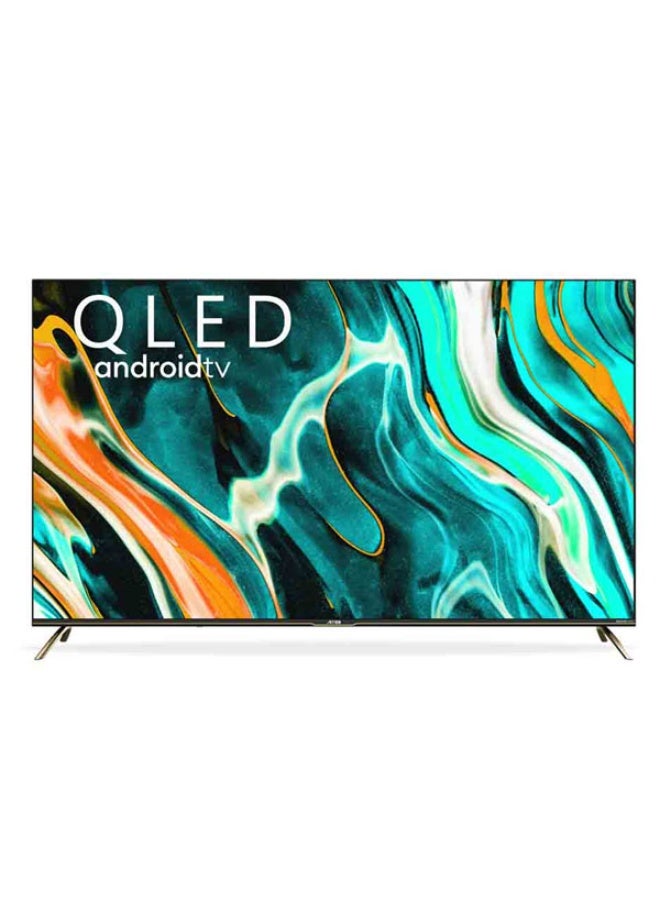 Arrow ARQ 65 Inch QLED 4K Smart TV RO-65LCQ – Android 9, HDR10+, Dolby Vision, HLG, Frameless Design, Wi-Fi & Chromecast, Google Assistant, Ultra HD 3840×2160 - Image 1