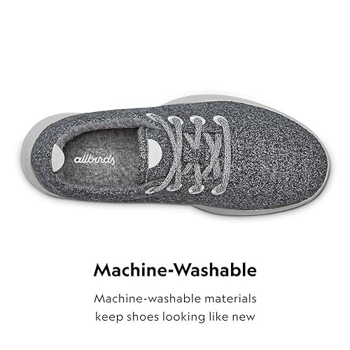 Allbirds Women’s Wool Runner, Everyday Sneakers, Machine Washable Shoe Made with Natural Materials - Natural Grey (Light Grey Sole) - 8 Medium - Image 4