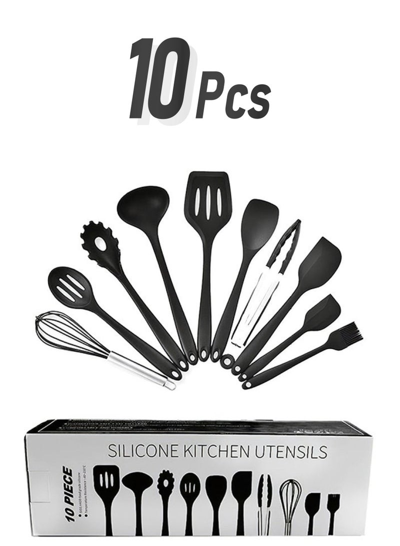 نيبمينينت طقم أدوات طبخ مكون من 10 قطع أسود/فضي - Image 1