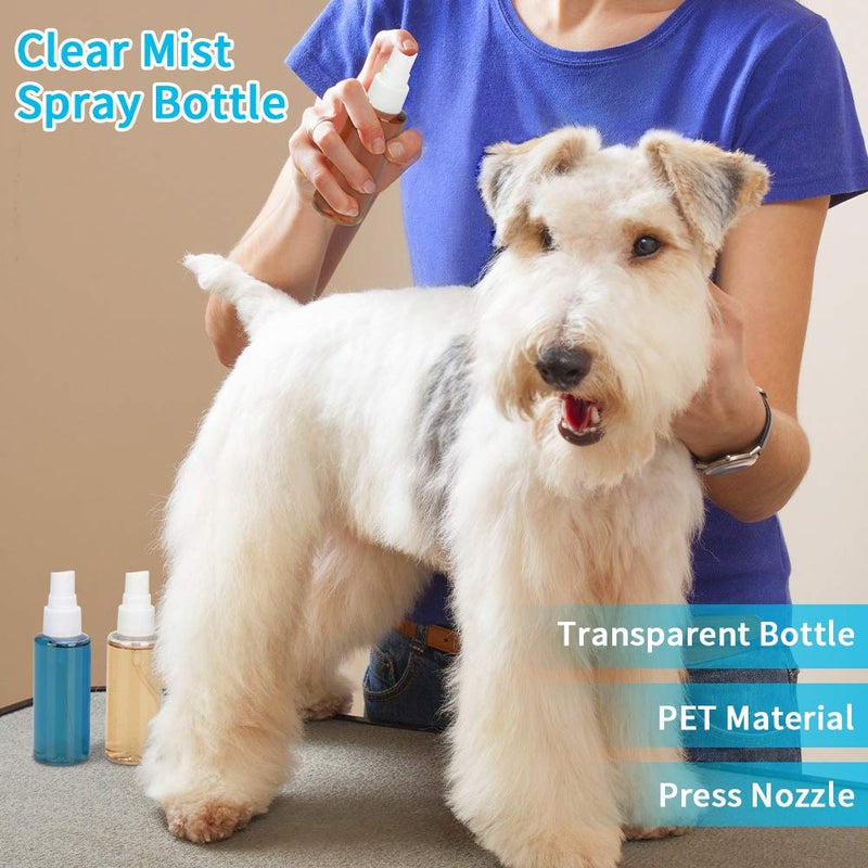 Small Spray Bottles 100ml/3.38oz, Portable 6 PCS Small Travel Spray Bottles, Mini PET Plastic Spray Bottle Fine mist for Cleaning Solutions - Image 5