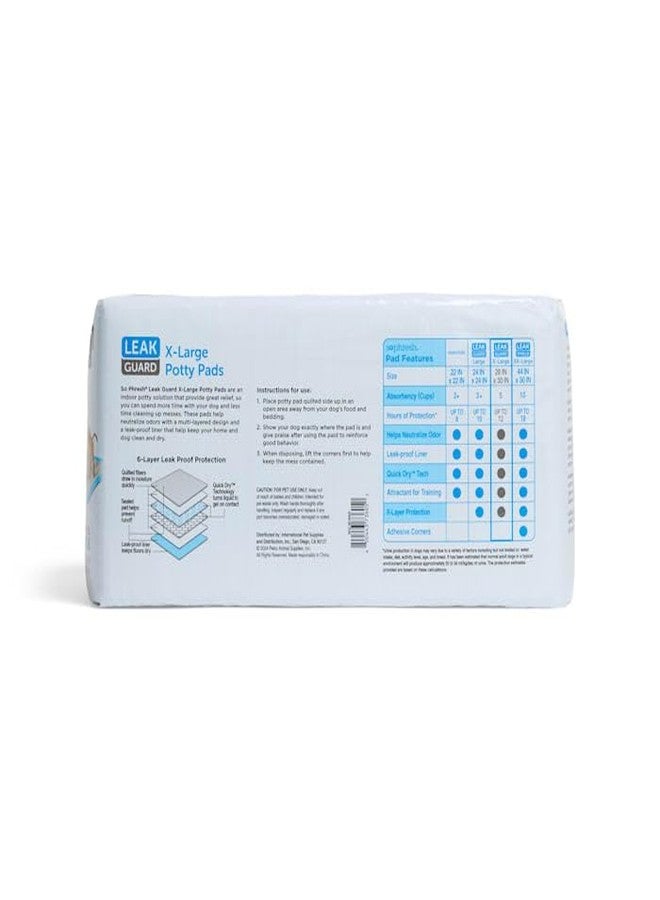 SO PHRESH X-Large Leak Guard Quilted Potty Pads Count of 50 - Image 2