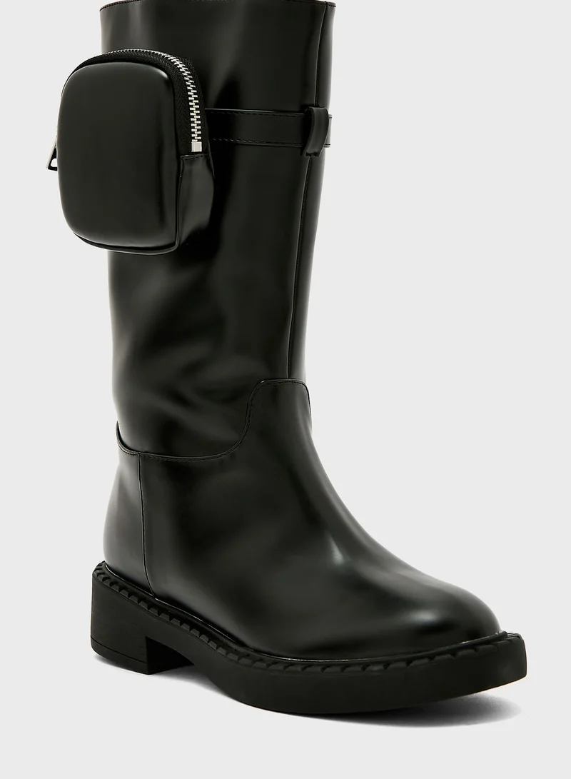 PUBLIC DESIRE Evoke  Knee Boots