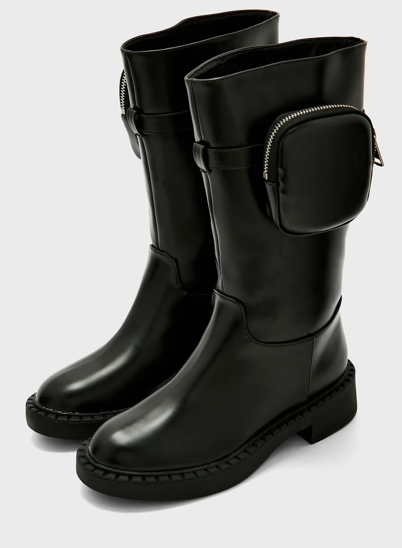PUBLIC DESIRE Evoke  Knee Boots