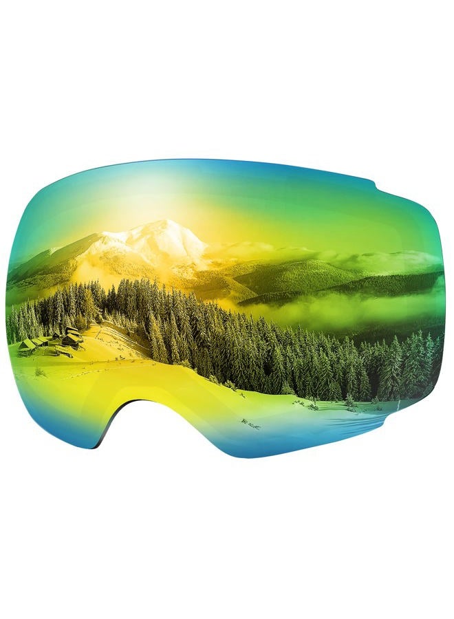 OutdoorMaster Ski Goggles Pro Lens (VLT 13% Gold Lens with Carrying Pouch) - Image 1