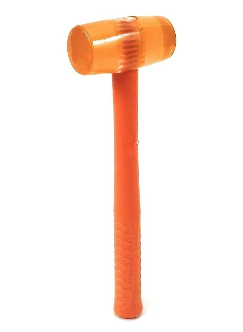 DubaiGallery Silicone Hammer Mallet with Plastic Handle Indoor Soft Safety Hammer - Image 4