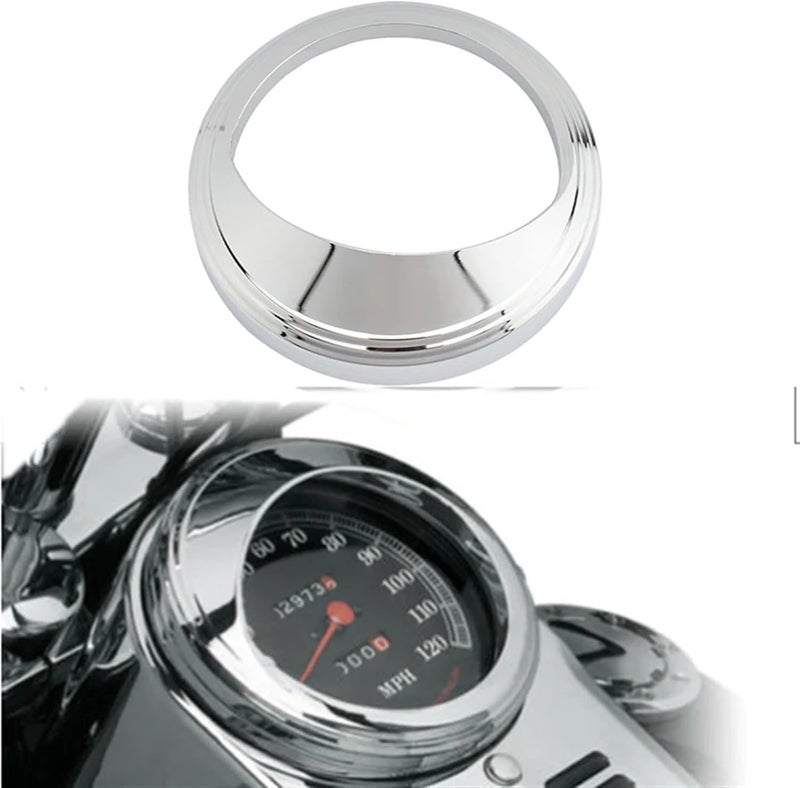 Vuzmode Motorcycle Speedometer Trim Ring for Harley - Image 4