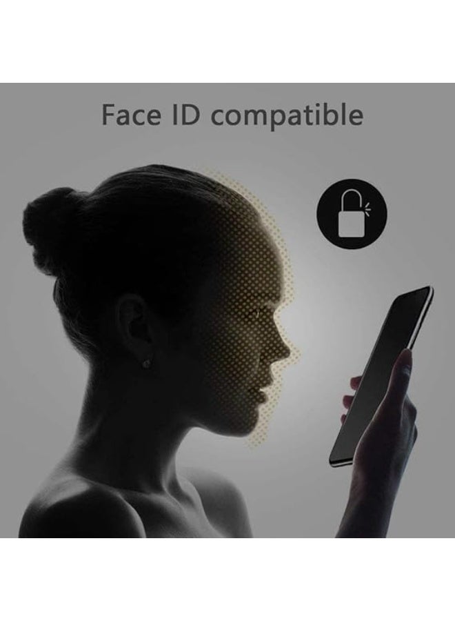 ليون ستور شاشة حماية مضادة للتجسس لموبايل فيفو V29E - شاشة حماية مضادة للخدش للخصوصية من زجاج مقوى ثلاثي الأبعاد بدرجة صلابة 9H بتغطية كاملة [عبوة مكونة من قطعتين] - Image 3