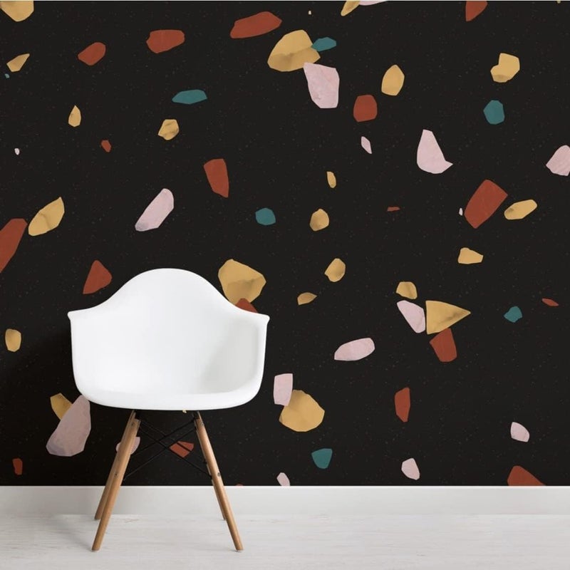 FLETIX Vinyl Peel and Stick Waterproof Wallpaper for Old Furniture Self Adhesive and Removable Surfaces for Home Cabinet Oil Proof Kitchen Countertop Stickers (2, Black Dot(60x200cm)) - Image 3