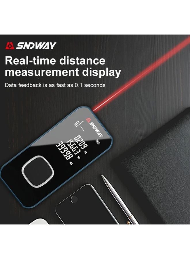 SNDWAY Mini Laser Rangefinder 60m Range Mirror Display Type C Rechargeable - Image 5