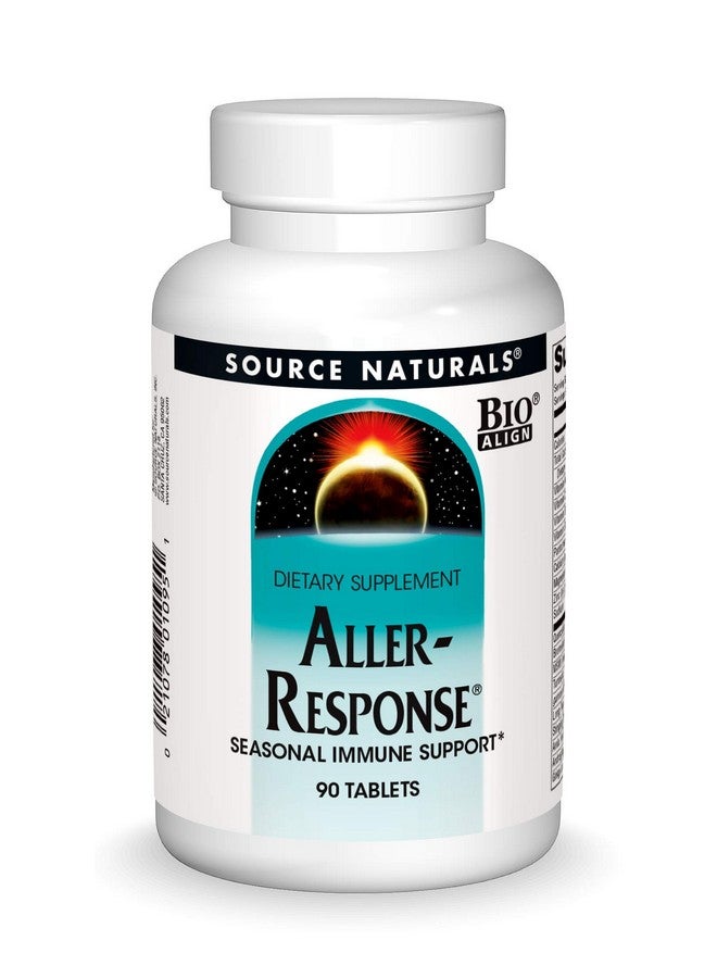 Source Naturals Allerresponse Seasonal Immune Support 90 Tablets - Image 1