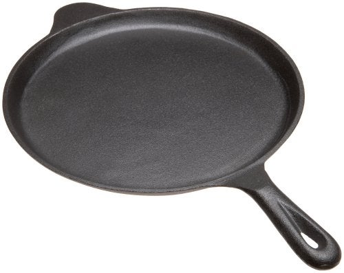 Old Mountain Pre Seasoned 10 1/2 Inch Round Griddle with Assist Handle - Image 3