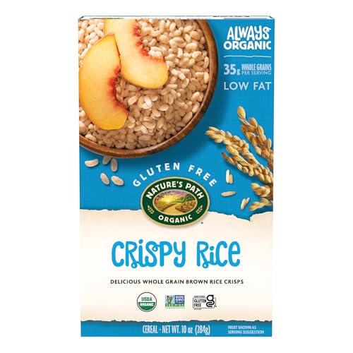 Nature's Path Organic Crispy Rice Cereal, 10 oz (Pack of 1), Gluten Free, Non-GMO - Image 1