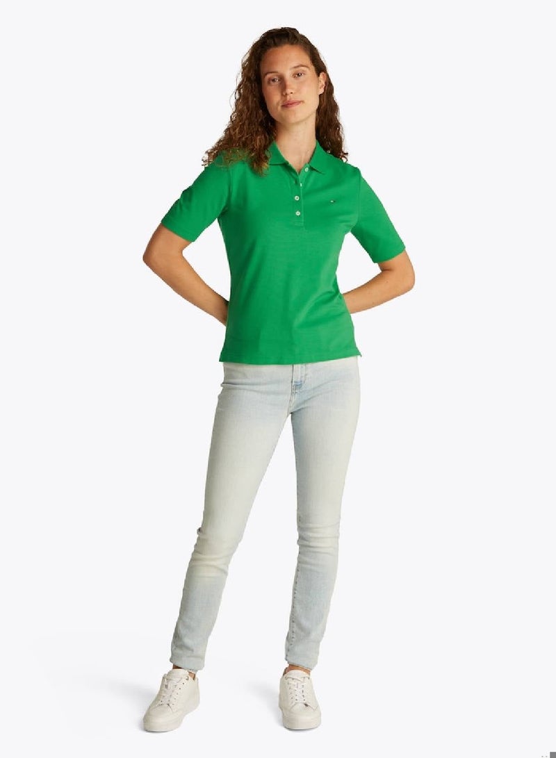 TOMMY HILFIGER Regular Embroidery Polo Shirt - Image 3