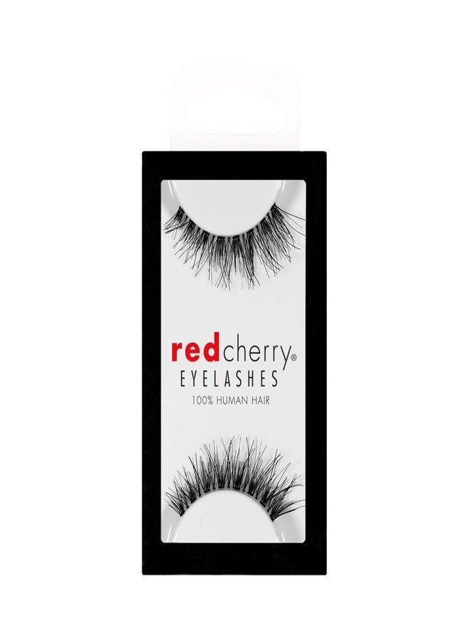 Red Cherry False Eyelashes (Pack of 10 pairs) (DW) - Image 1