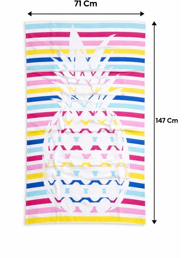 Bliss Casa Printed Beach Towels (71x147 cm) - Extra Large Cotton Summer Pool  Highly Absorbent & Soft Towel - Image 2